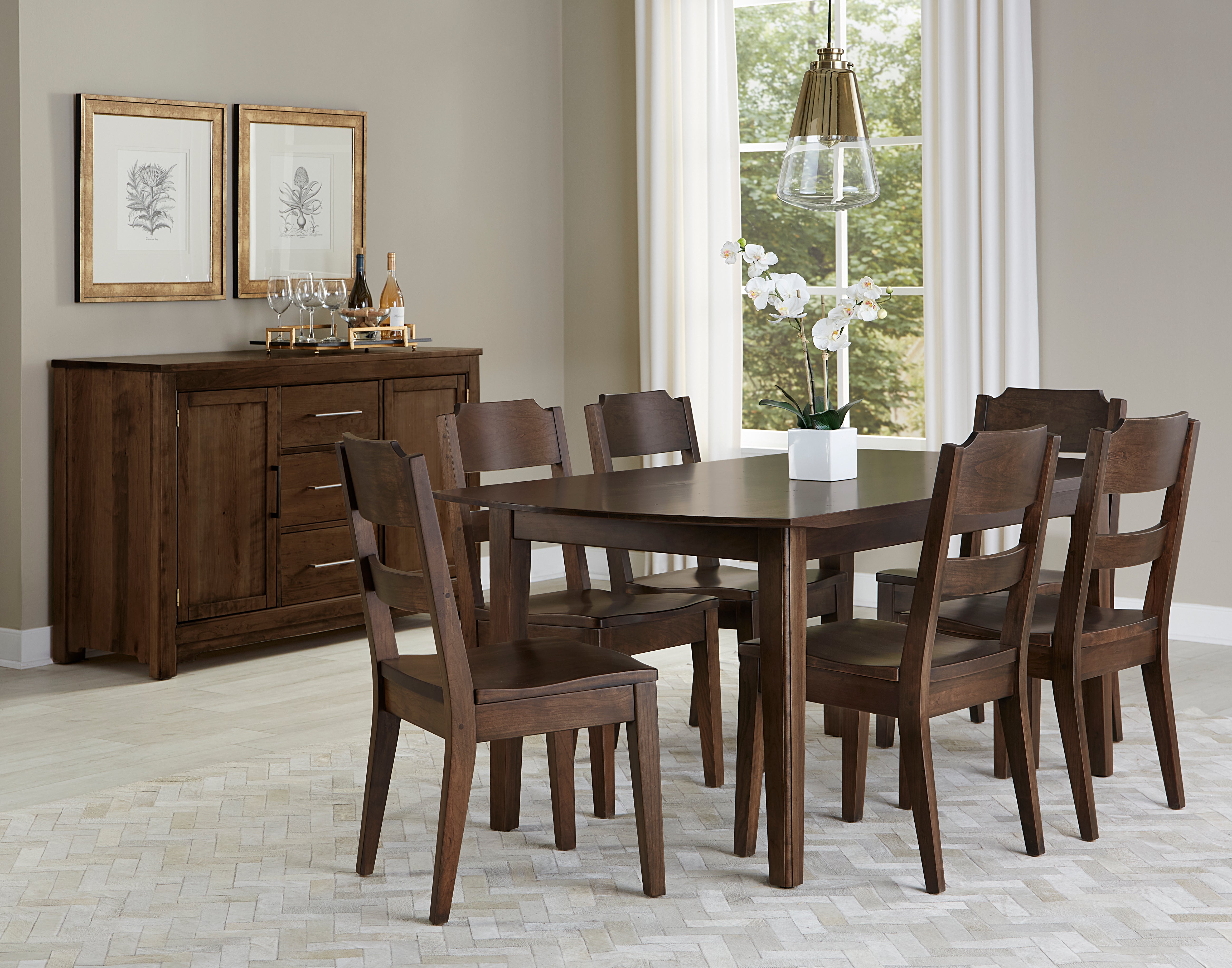 Artisan & Post Crafted Cherry Ladderback Side Chair