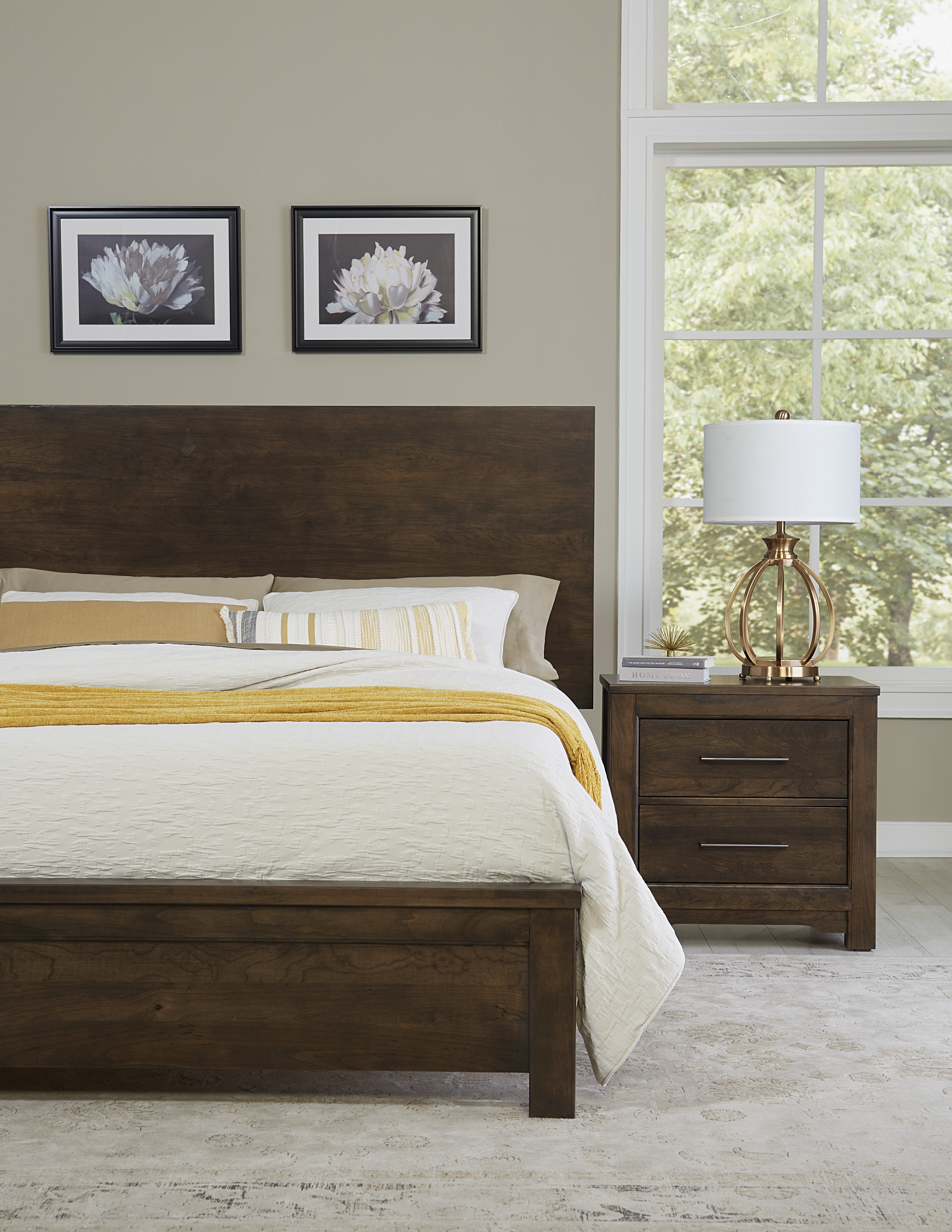 Artisan & Post Crafted Cherry Plank Bed