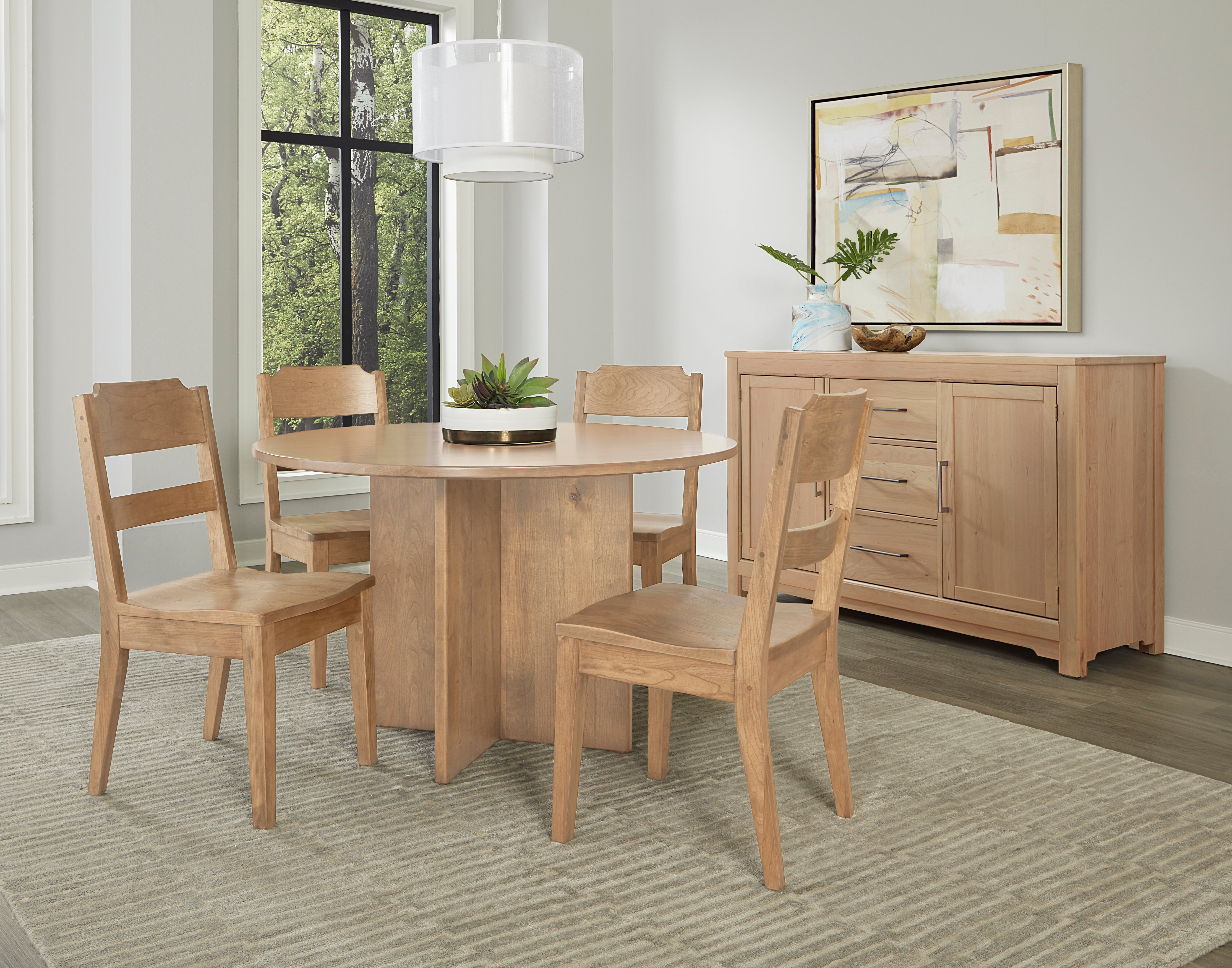 Artisan & Post Crafted Cherry Ladderback Side Chair