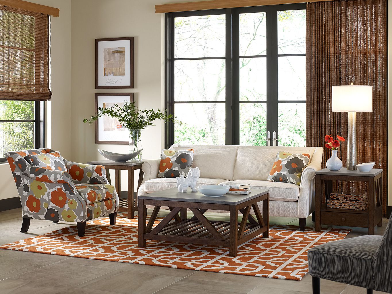 Kincaid Furniture Modern Classics Mason End Table in Medium Stain