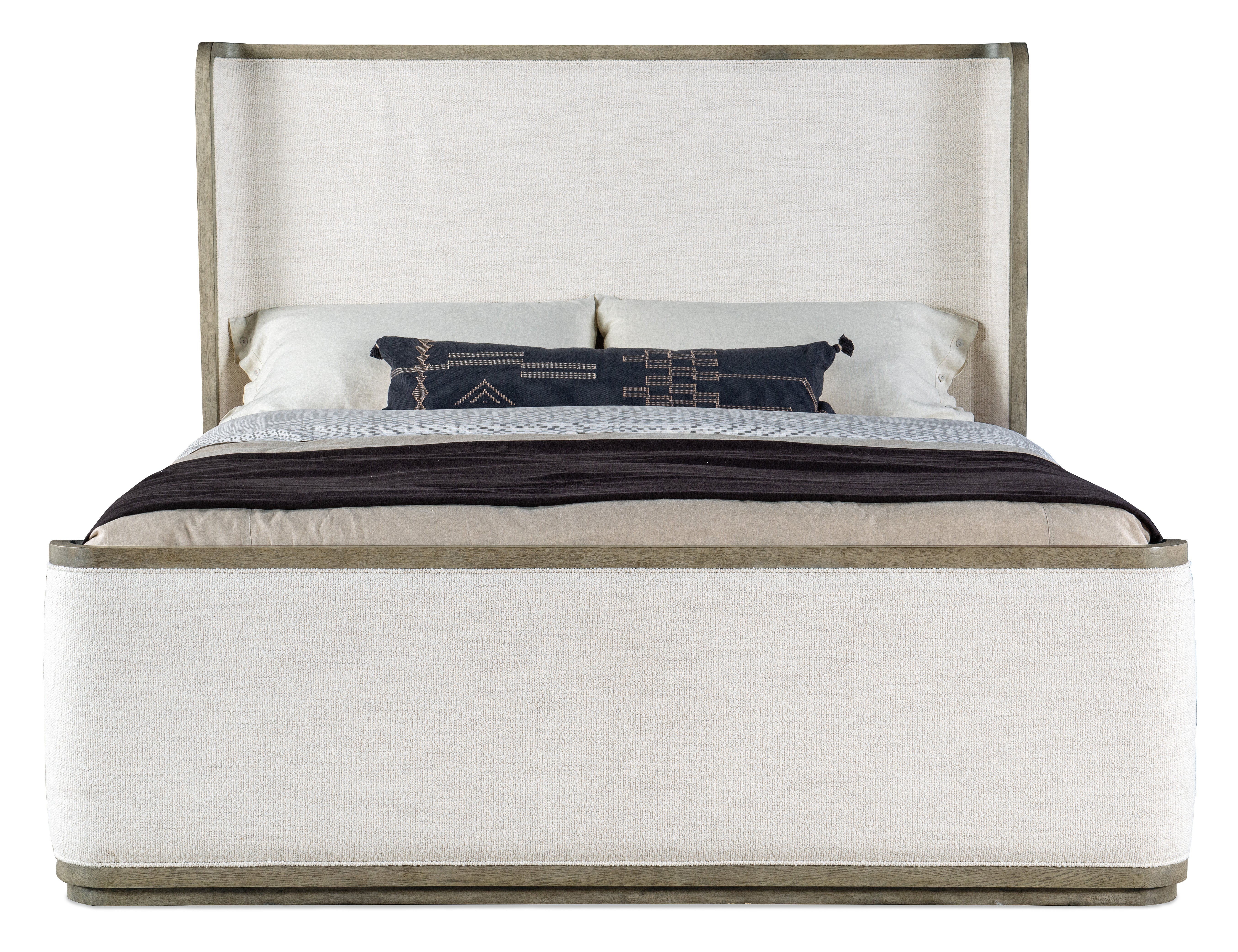 Hooker Furniture Linville Falls Boones Upholstered Shelter Bed