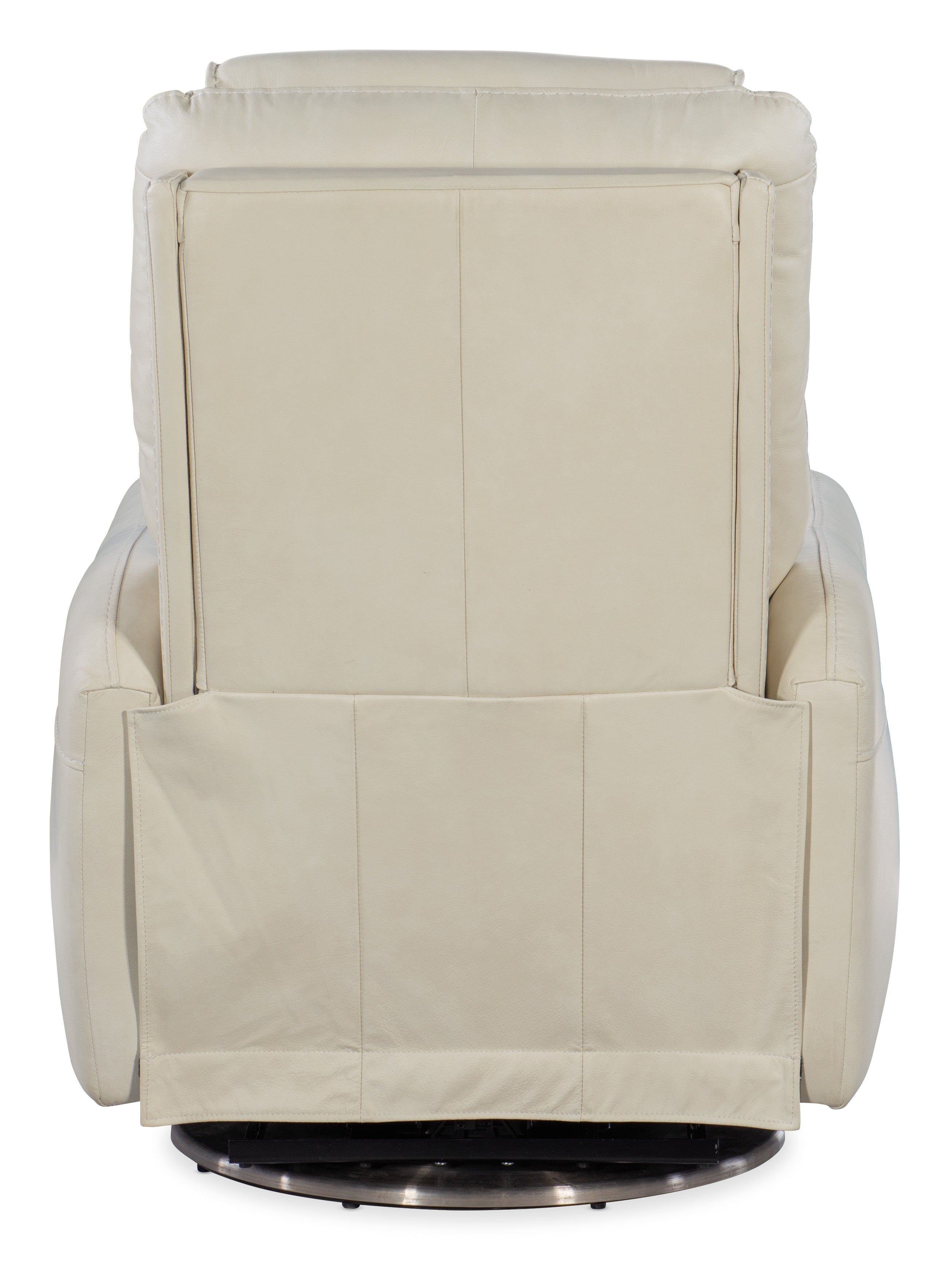 Hooker Furniture Steffen Swivel Power Recliner with Power Headrest in Beige