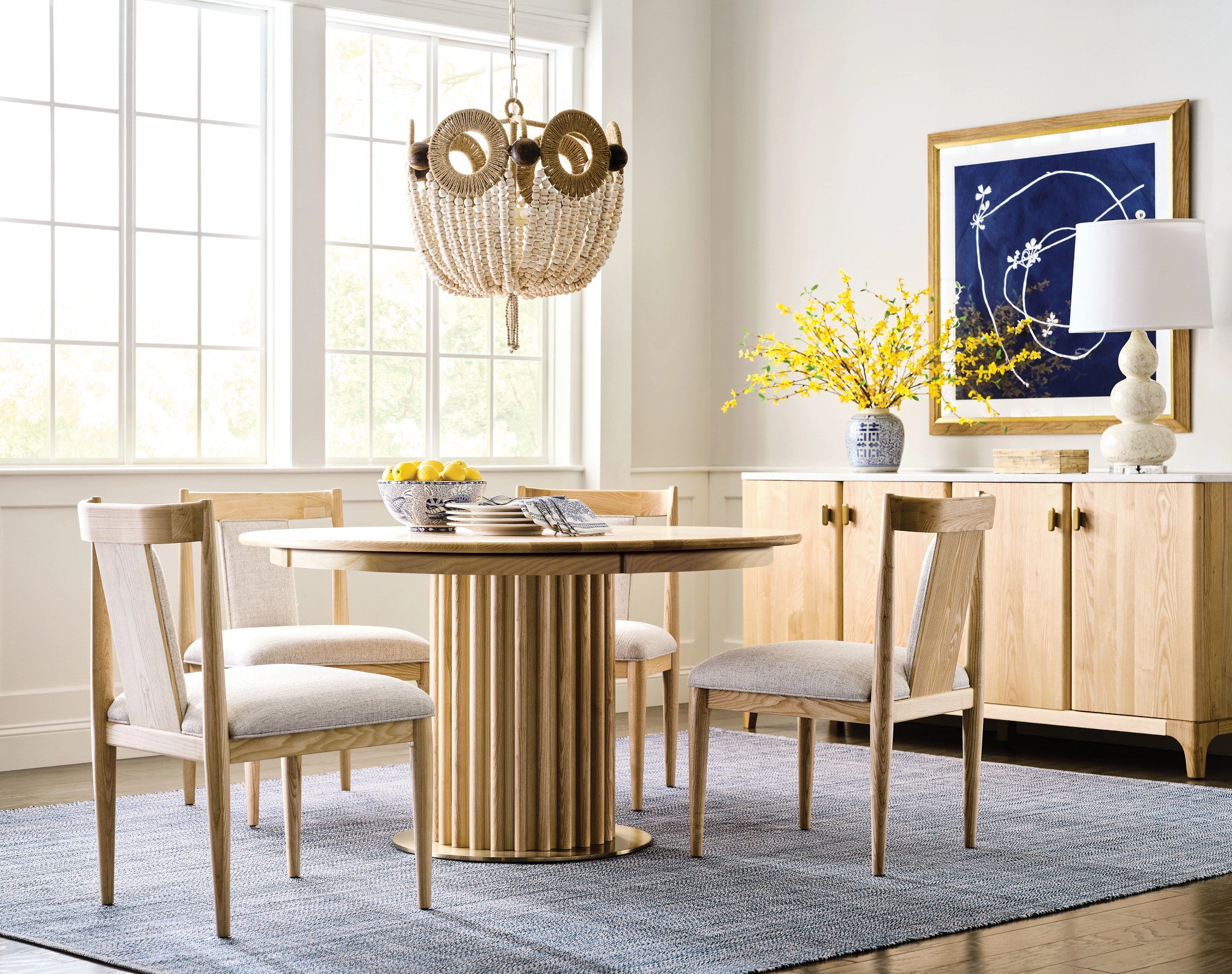 Kincaid Furniture Essence Woodbury Side Chair in Essence Ash