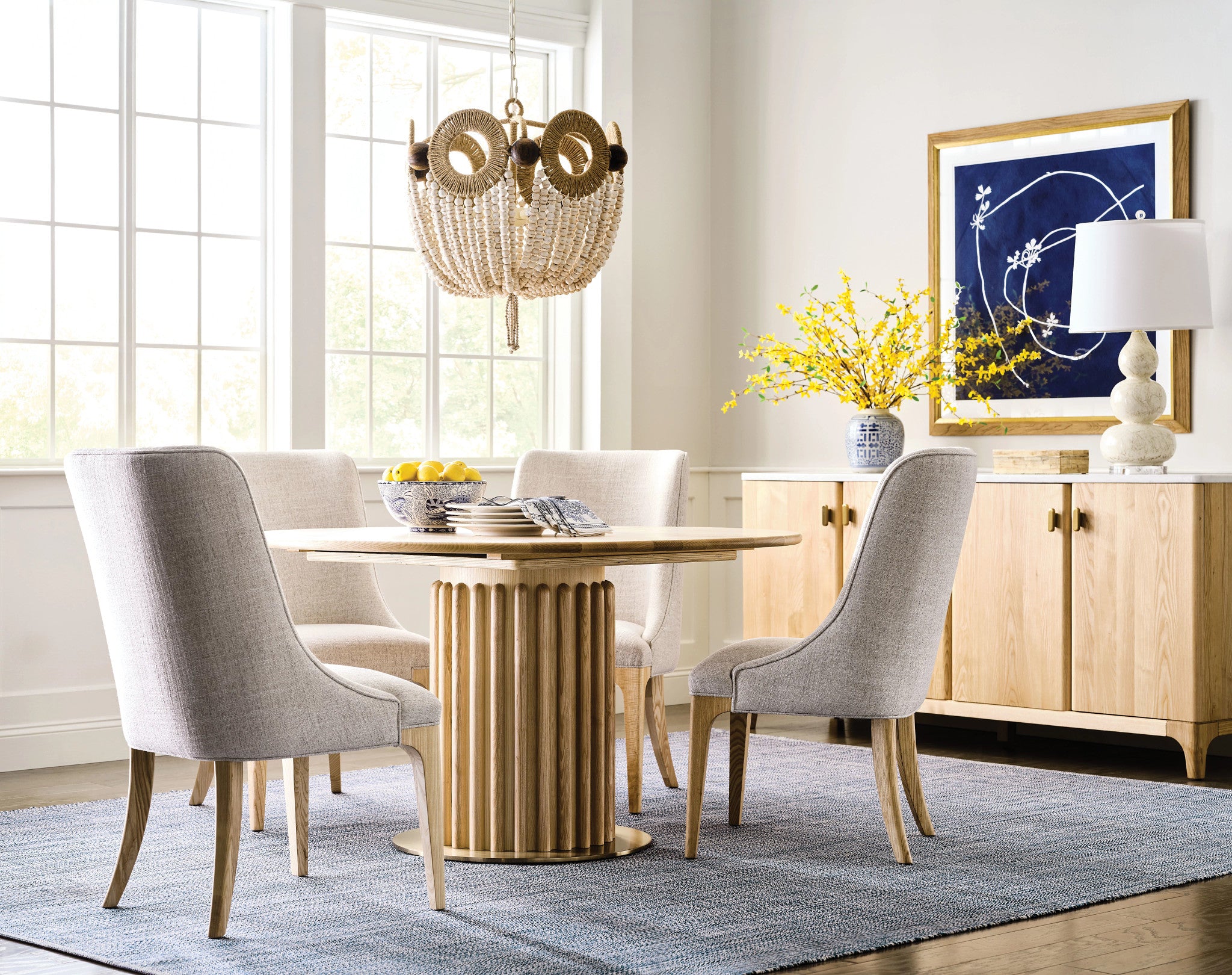 Kincaid Furniture Essence Woodbury Side Chair in Essence Ash