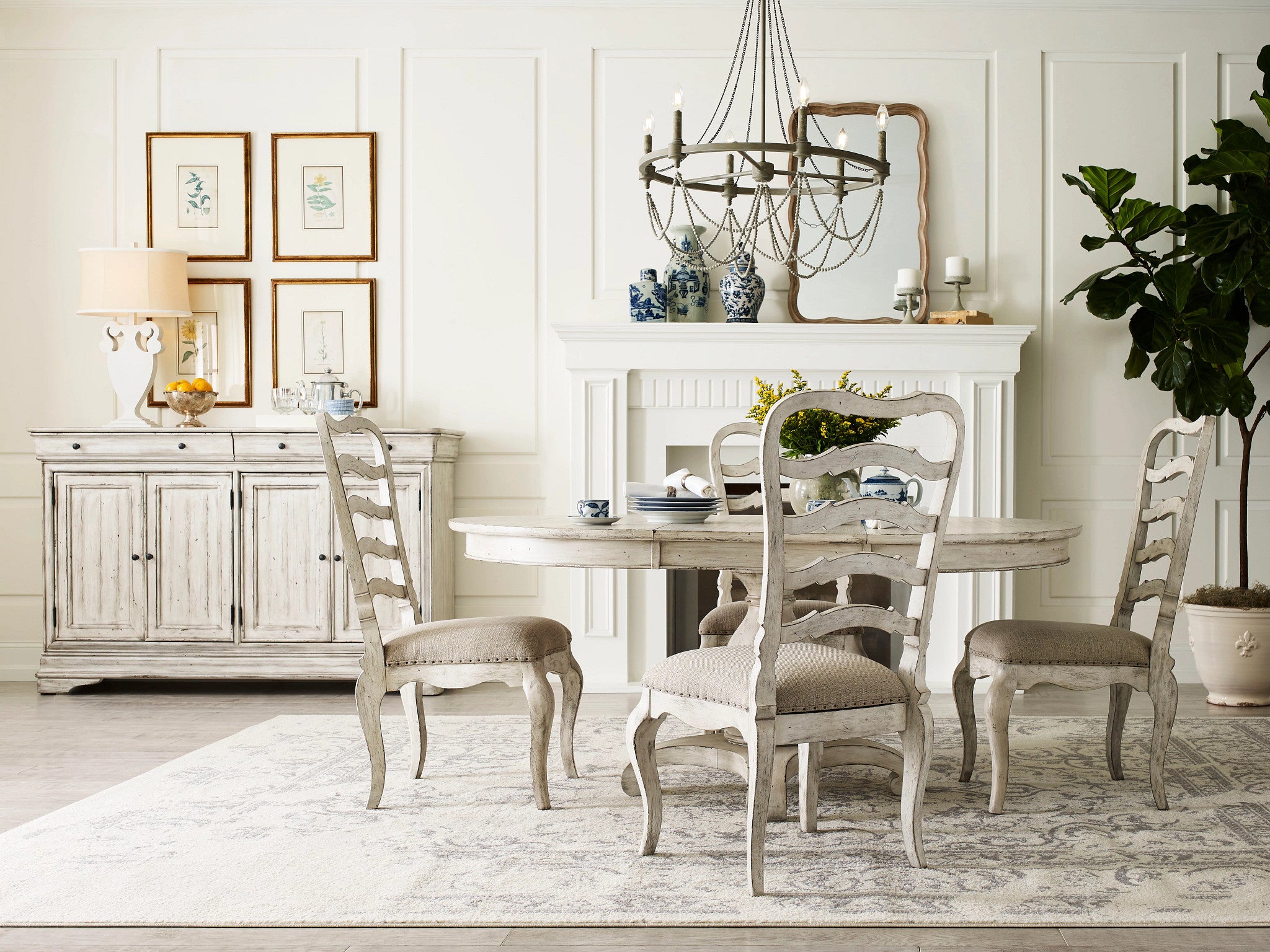 Kincaid Furniture Selwyn Amherst Buffet in Cottage White
