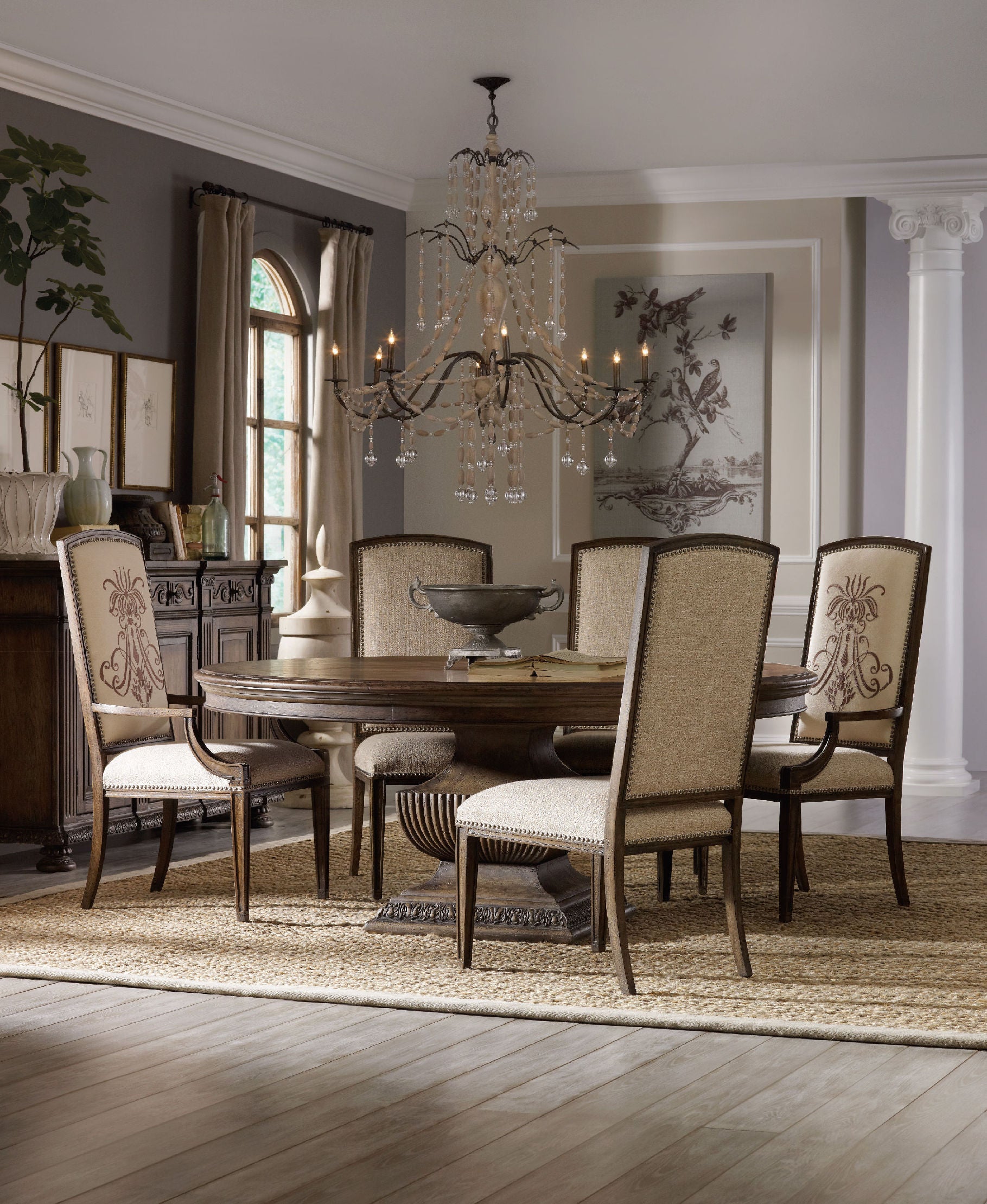 Hooker Furniture Rhapsody Insignia Arm Chair