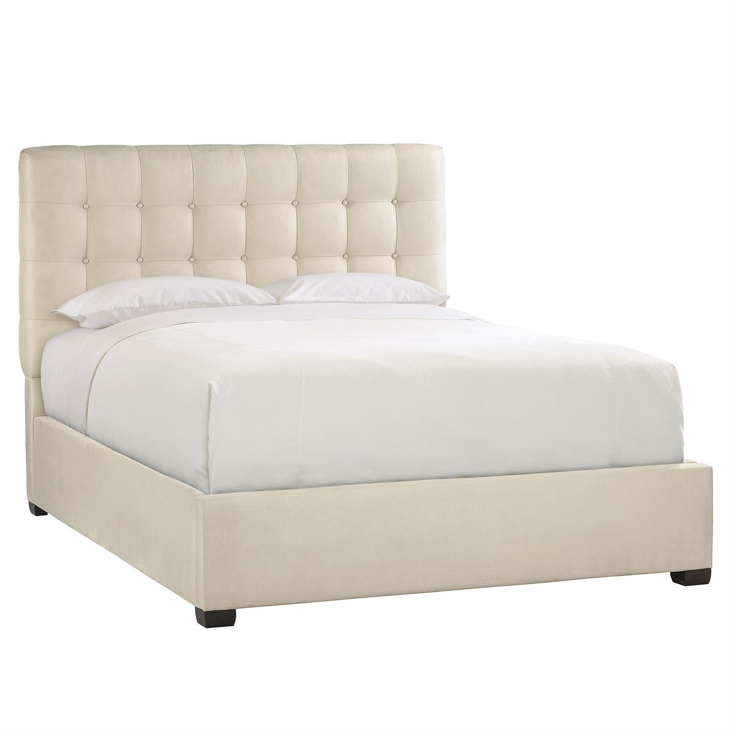 Bernhardt Furniture Avery Fabric Panel Bed in Espresso