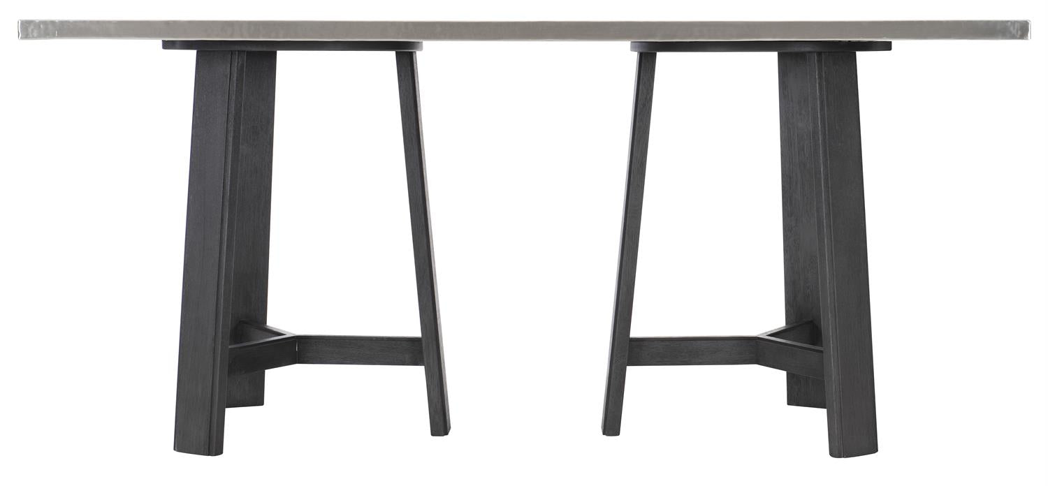 Bernhardt Furniture Harding Rectangular Dining Table in Midnight Black