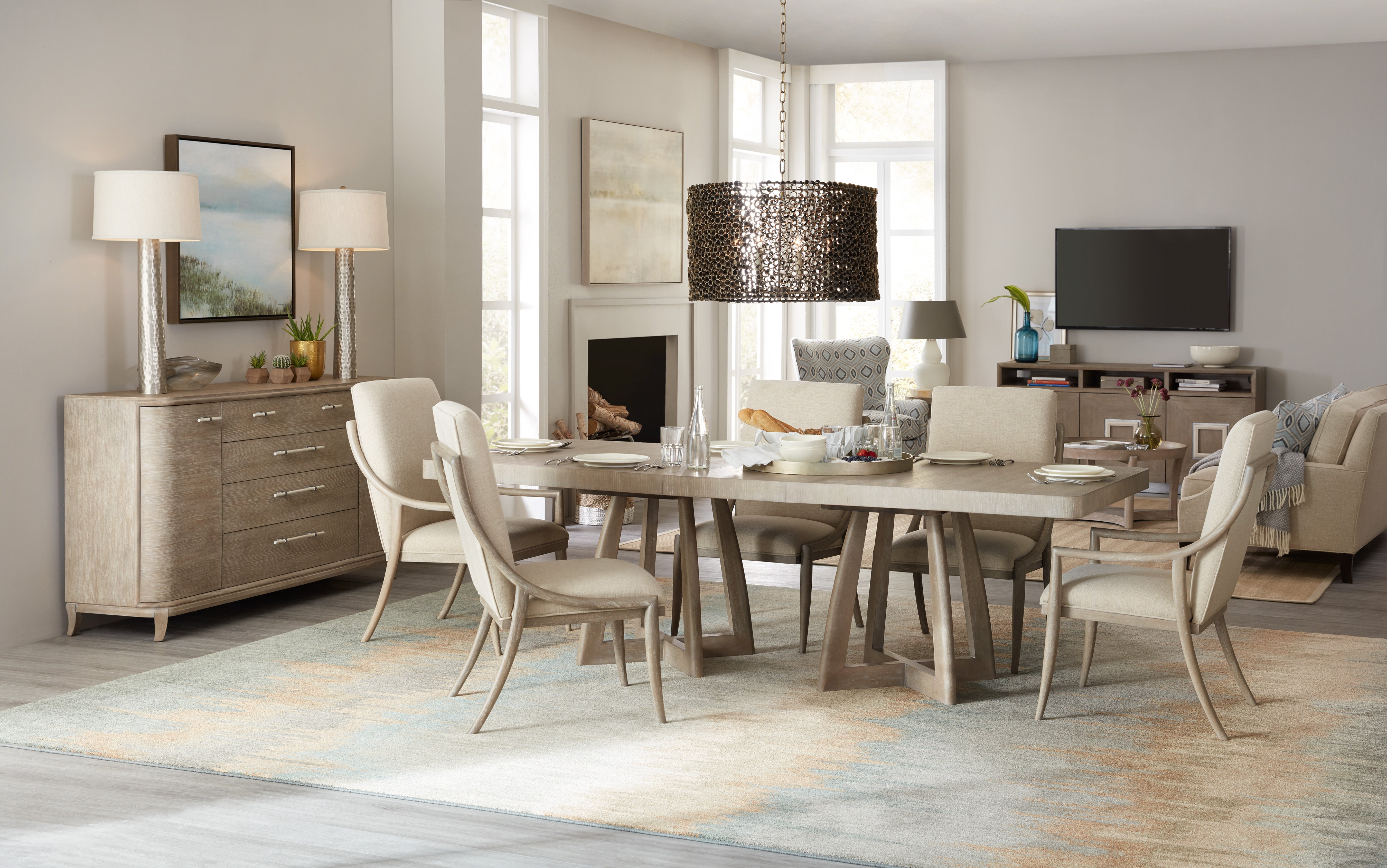 Hooker Furniture Affinity Slope Side Chair
