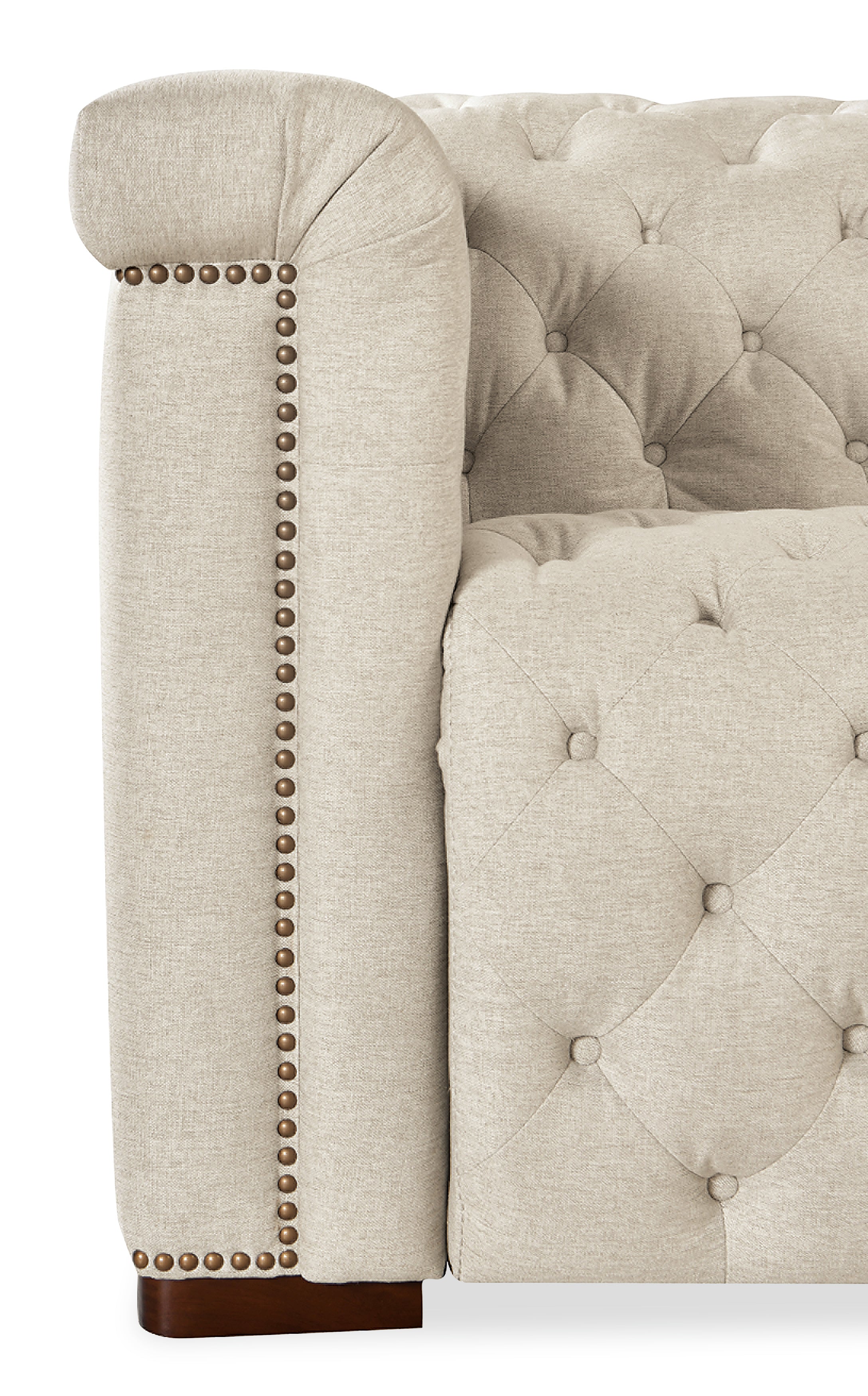 Hooker Furniture Savion Deux 6 Seat Sectional with Four Power Recliners and Seven Power Headrests in Beige