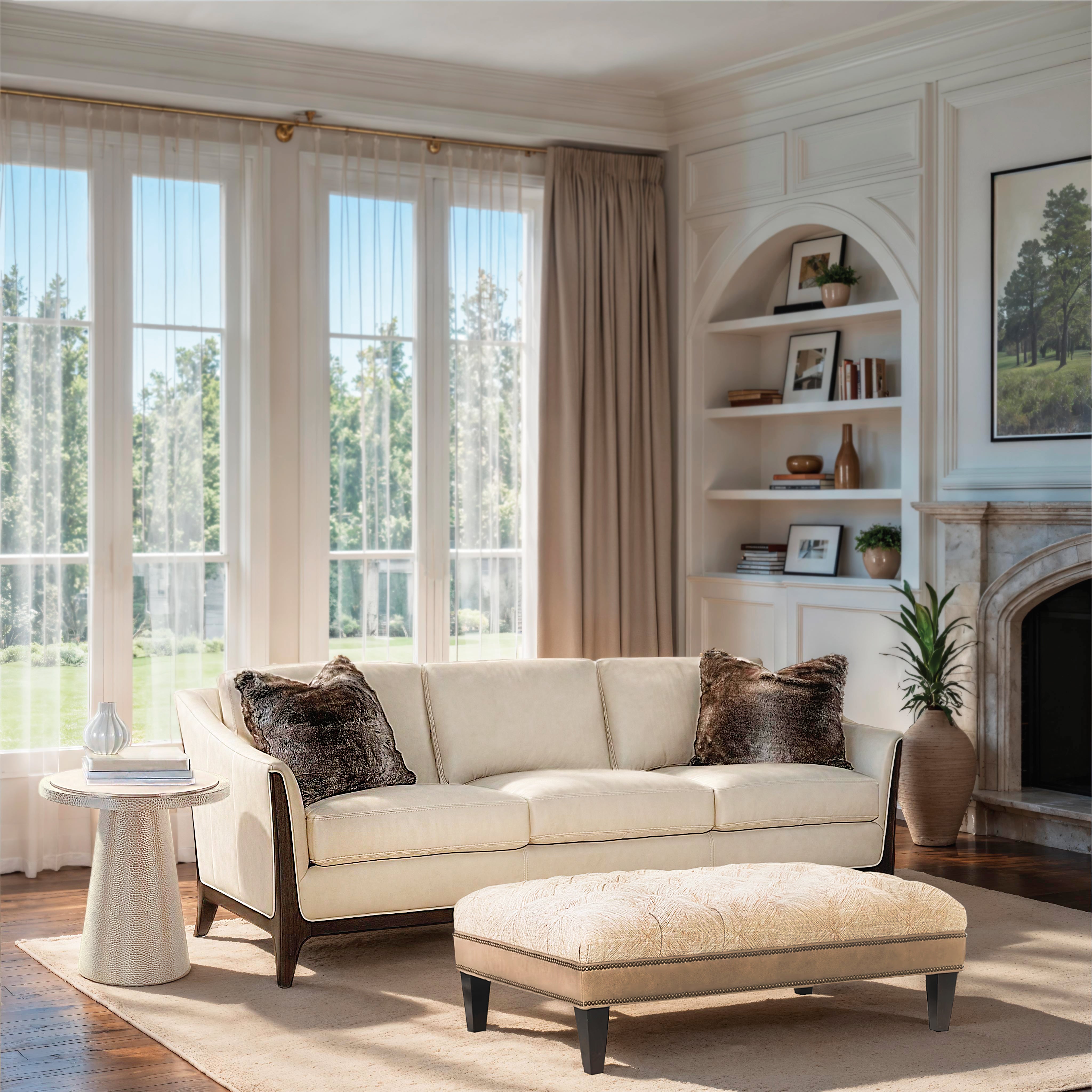 Hooker Furniture Sophia Sofa in Beige