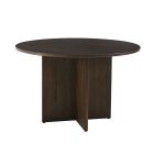 Artisan & Post Crafted Cherry 48 Inch Round Table  W/ Wood Base