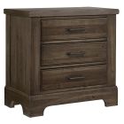 Artisan & Post Cool Rustic Nightstand - 3 Drawer  