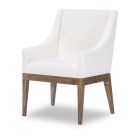 Legacy Classic Artisan's Place Upholstered Host Chair in Vintage Pine / Ironwood
