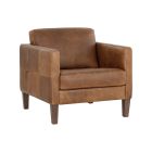 Sunpan Karmelo ArmChair in Cognac Leather