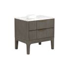Sunpan Keldon Nightstand in Grey