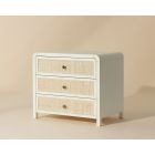 Sunpan Tierra Nightstand in Antique White