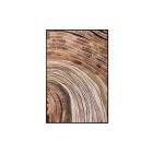 Sunpan Turning Point I 40" X 60" in Bronze Floater Frame