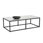 Sunpan Ellery Coffee Table in Matte Black