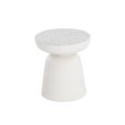 Sunpan Lucida End Table in Terrazzo