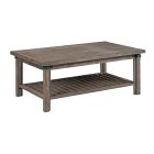 Kincaid Furniture Foundry Rectangular Cocktail Table in Driftwood