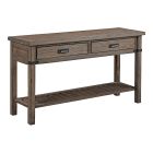 Kincaid Furniture Foundry Sofa Table in Driftwood