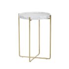 Sunpan Liv End Table in Yellow Gold