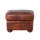 Leather Italia Arizona Ottoman in Marco