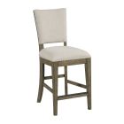 Kincaid Furniture Plank Road Kimler Counter Height Chair in Sandstone