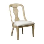 American Drew Litchfield Whitby Upholstered Side Chair in Driftwood