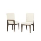 Artisan & Post Dovetail Uph Side Chair White Fabric  