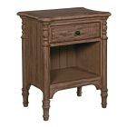 Kincaid Furniture Weatherford Open Night Stand in Heather