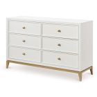 Legacy Classic Chelsea By Rr Dresser in White with Gold Accents