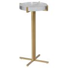 Fairfield Chair Lindsay Drink Table in Gold
