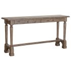 Fairfield Chair Arcadian Huntboard Console Table in Burnished Oak
