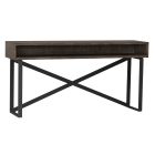 Fairfield Chair Rustique Open Storage Console Table in Rustique