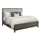Kincaid Furniture Cascade Ross Upholstered Panel Bed in Sable