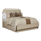 American Drew Lenox Royce Bed in Alabaster/Champagne