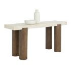 Sunpan Ardi Console Table in Brown