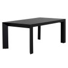 Sunpan Outdoor Merano Dining Table 70" in Black