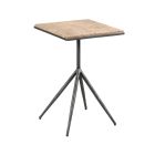 Kincaid Furniture Acquisitions-Sorrento Chairside Table in Tumbled Light Emperador