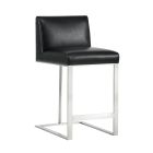 Sunpan Dean Counter Stool - Stainless Steel