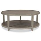 Bernhardt Furniture Albion Cocktail Table in Pewter