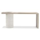 Bernhardt Furniture Antibes Console Table in Pewter
