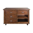 Liberty Furniture Arlington House Credenza in Cobblestone Brown