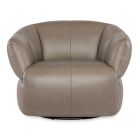 Hooker Furniture Aria Swivel Chair in Black Metal