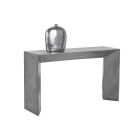 Sunpan Outdoor Nomad Console Table in Grey