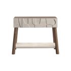 Bernhardt Furniture Casa Paros Open Nightstand in Bedrock