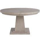 Universal Furniture Coalesce Rasmus Round Dining Table in Fog