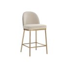 Sunpan Lavania Counter Stool in Meg Taupe / Porcini Taupe